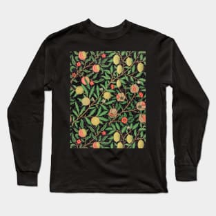 William Morris Fruit Pattern Long Sleeve T-Shirt